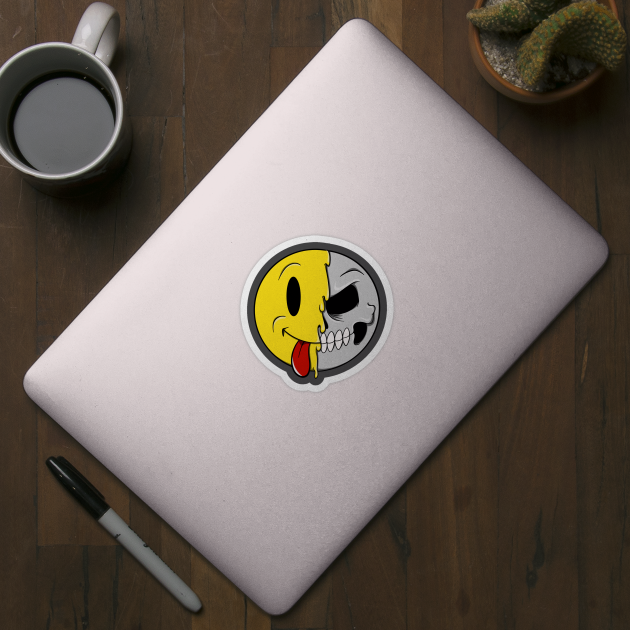 Smiley Skull by MumsMerch